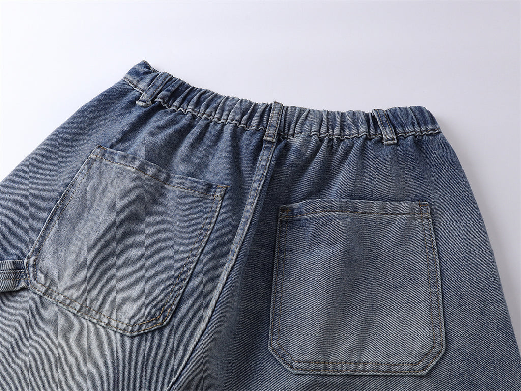 Carhartt Washed Denim Carpenter Shorts