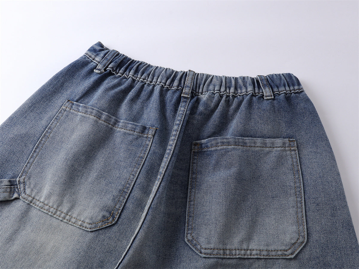 Carhartt Washed Denim Carpenter Shorts