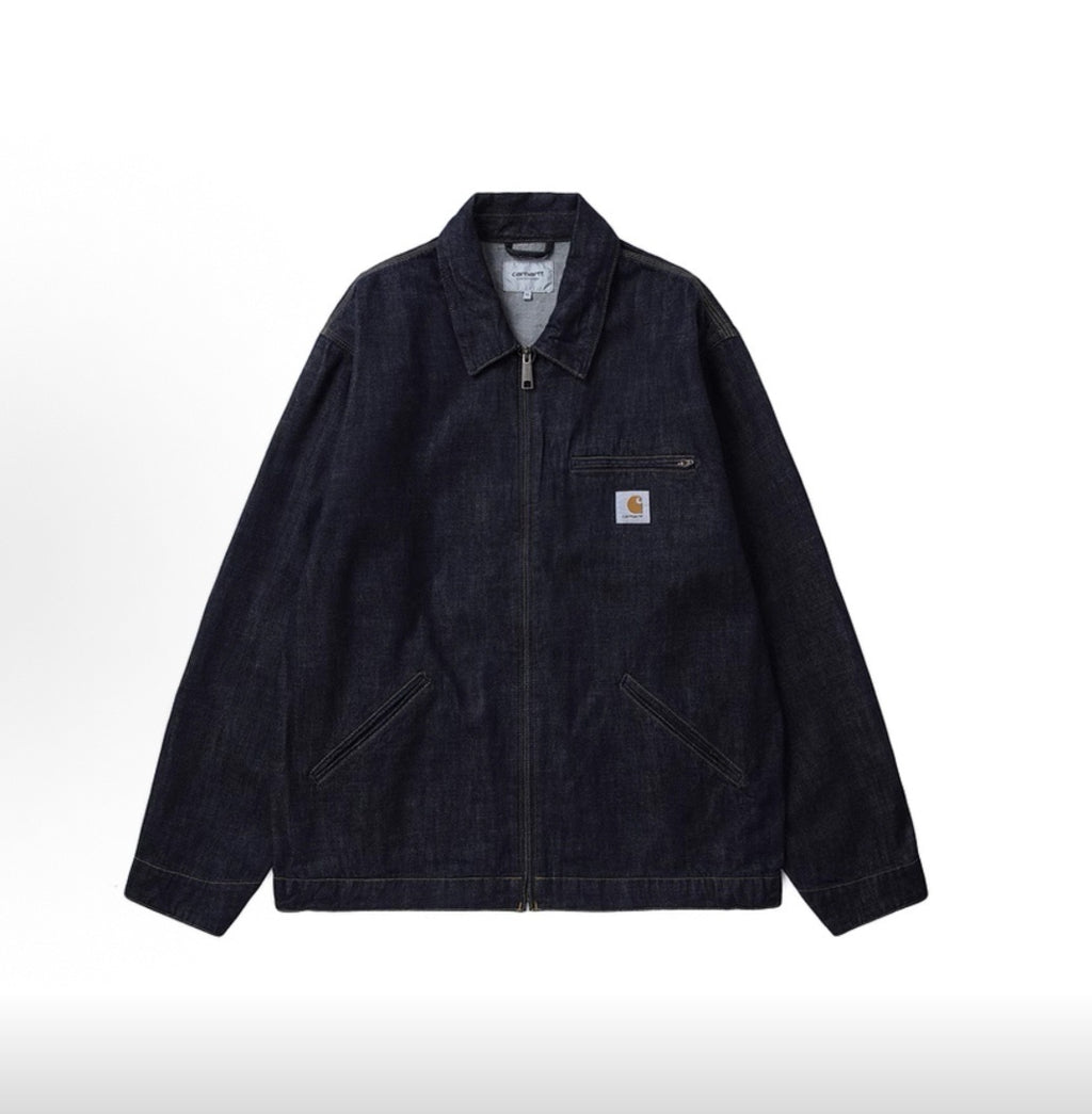 Carhartt Vintage Washed Zip-Up Denim Detroit Jacket