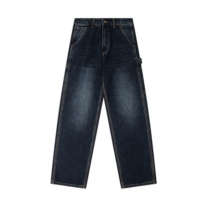 Carhartt Relaxed Fit Washed Denim Carpenter Jeans