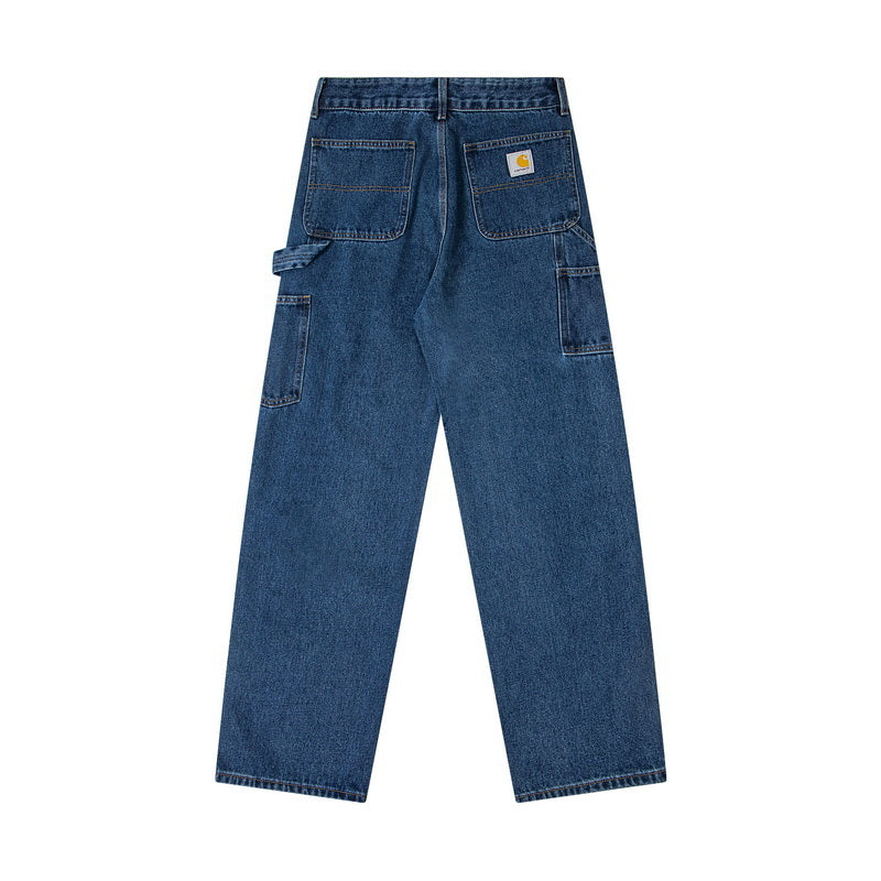 Carhartt Relaxed Fit Washed Denim Carpenter Jeans