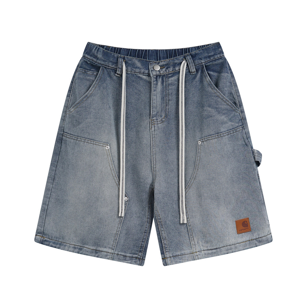 Carhartt Washed Denim Carpenter Shorts