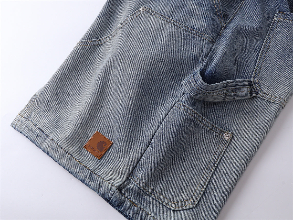 Carhartt Washed Denim Carpenter Shorts
