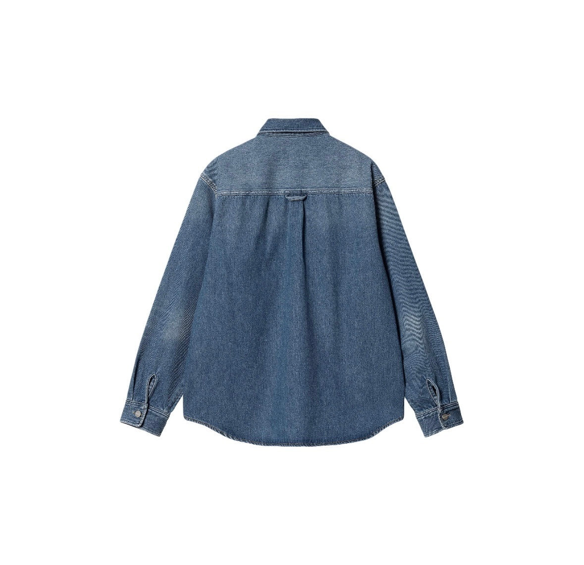 Carhartt Heavy Washed Denim Work Shirt Jacket