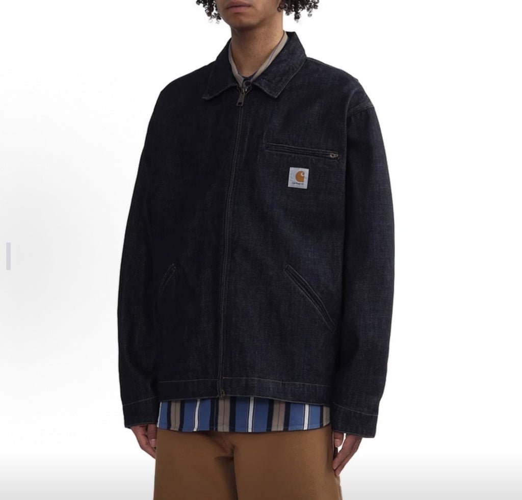 Carhartt Vintage Washed Zip-Up Denim Detroit Jacket