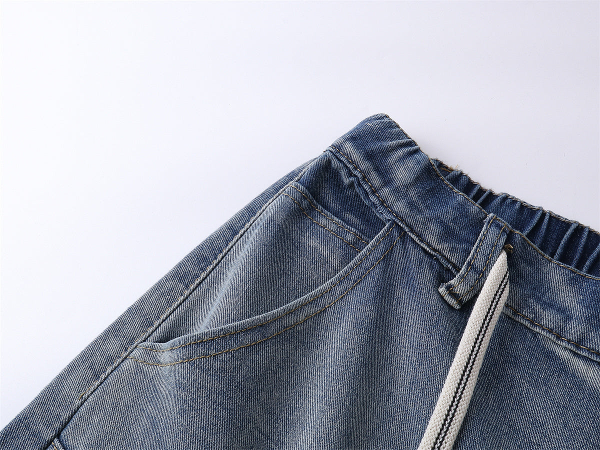 Carhartt Washed Denim Carpenter Shorts