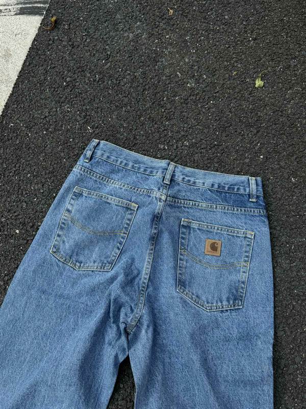 Carhartt Light Wash Straight Fit Denim Jeans