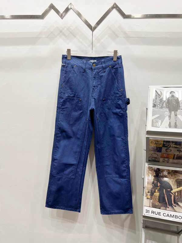 Carhartt Washed Workwear Blue Utility Pants