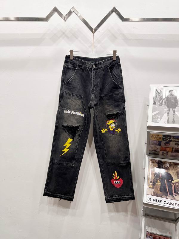 Carhartt Washed Black Graphic Utility Denim Jeans