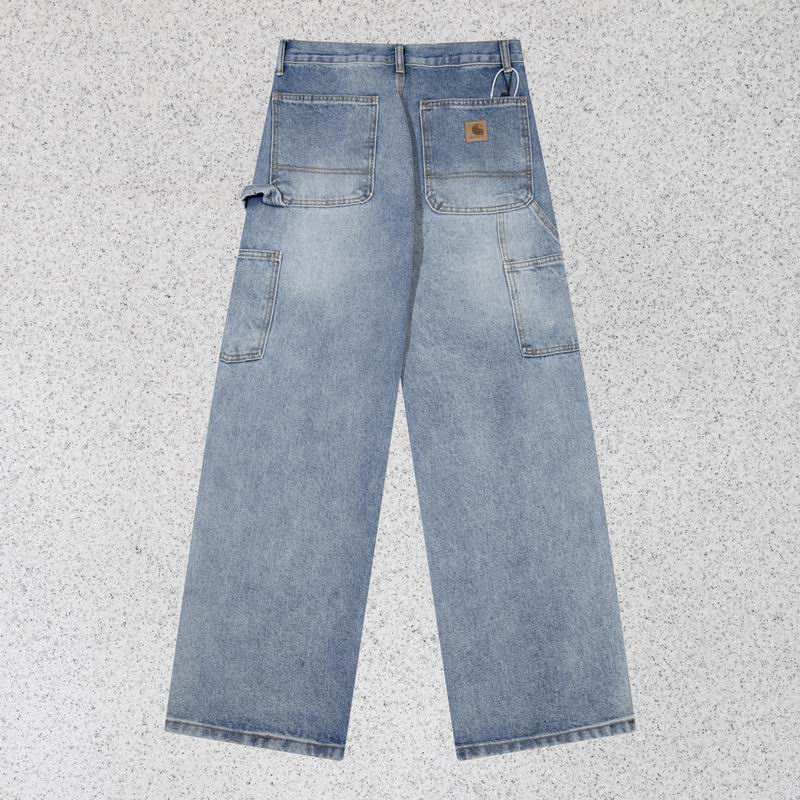 Carhartt Light Wash Loose Fit Denim Jeans