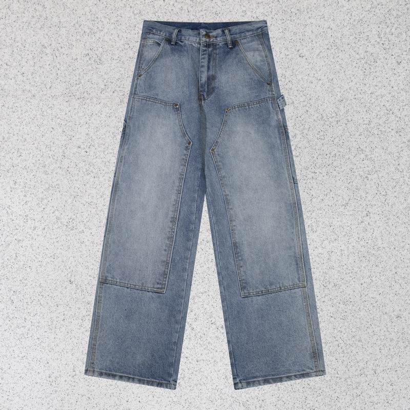 Carhartt Light Wash Loose Fit Denim Jeans
