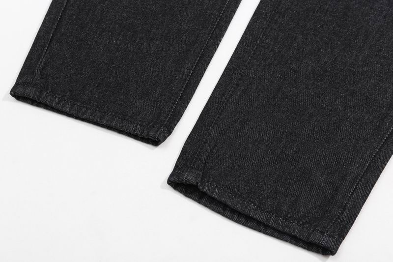 Carhartt Washed Black Straight Fit Denim Jeans