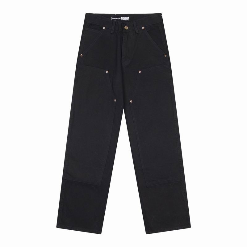 Carhartt Black Utility Cargo Denim Jeans