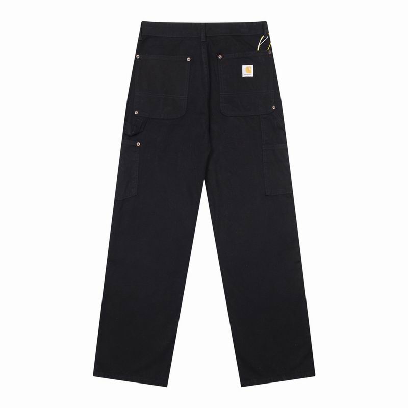 Carhartt Black Utility Cargo Denim Jeans