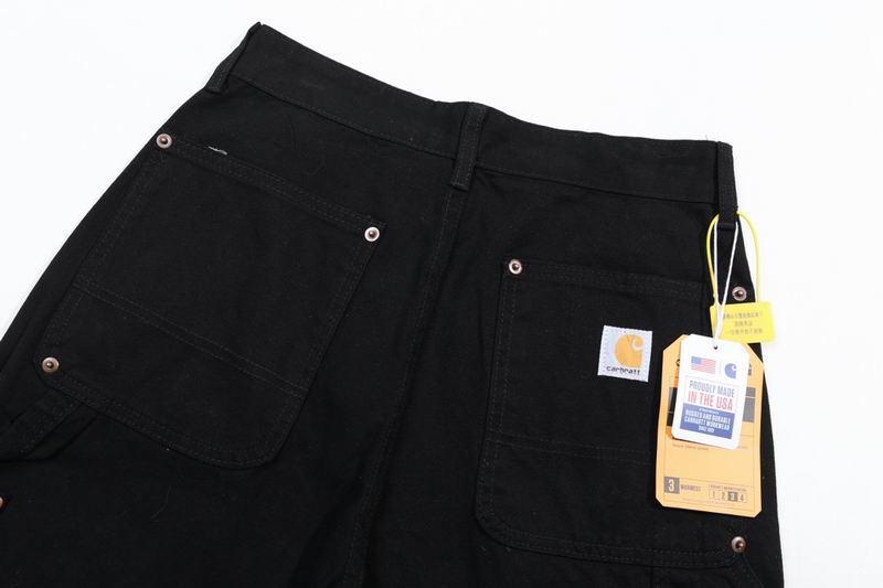 Carhartt Black Utility Cargo Denim Jeans