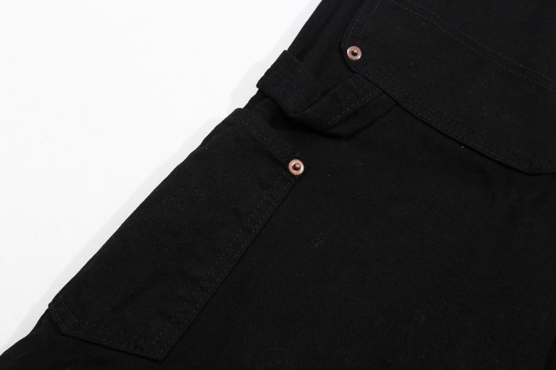 Carhartt Black Utility Cargo Denim Jeans
