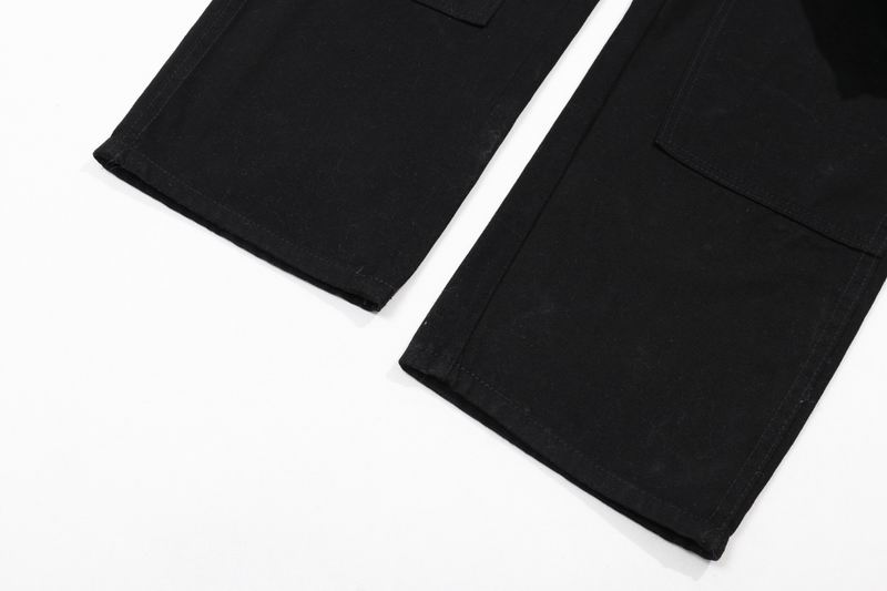 Carhartt Black Utility Cargo Denim Jeans