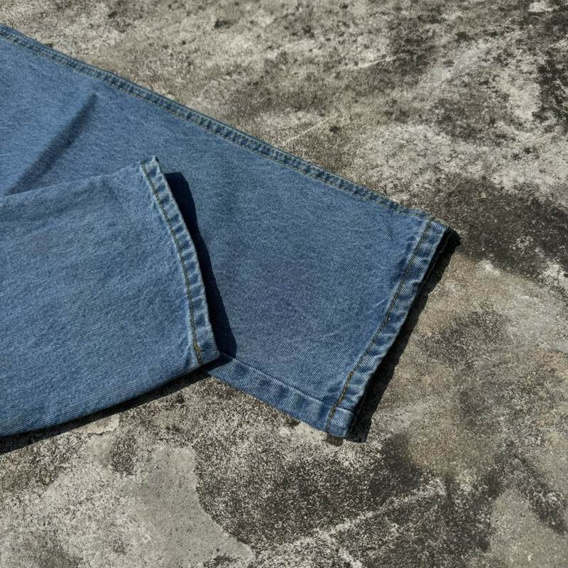 Carhartt Medium Wash Utility Cargo Denim Jeans