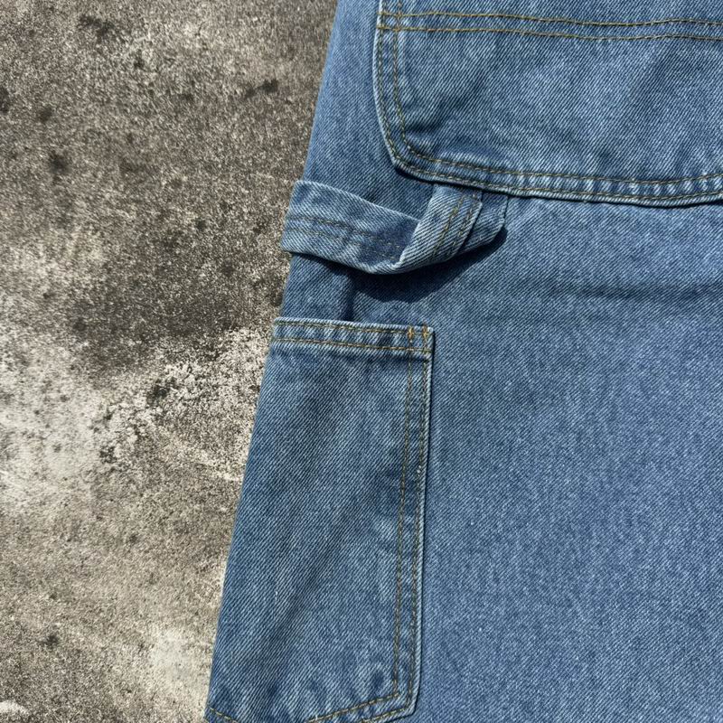 Carhartt Medium Wash Utility Cargo Denim Jeans