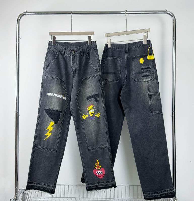 Carhartt Washed Black Graphic Denim Jeans