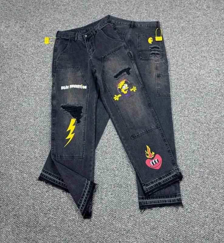 Carhartt Washed Black Graphic Denim Jeans