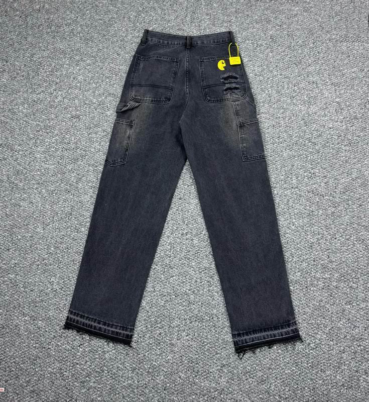 Carhartt Washed Black Graphic Denim Jeans