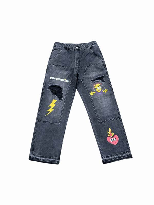 Carhartt False Perception Black Graphic Denim Jeans