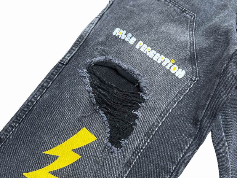 Carhartt False Perception Black Graphic Denim Jeans