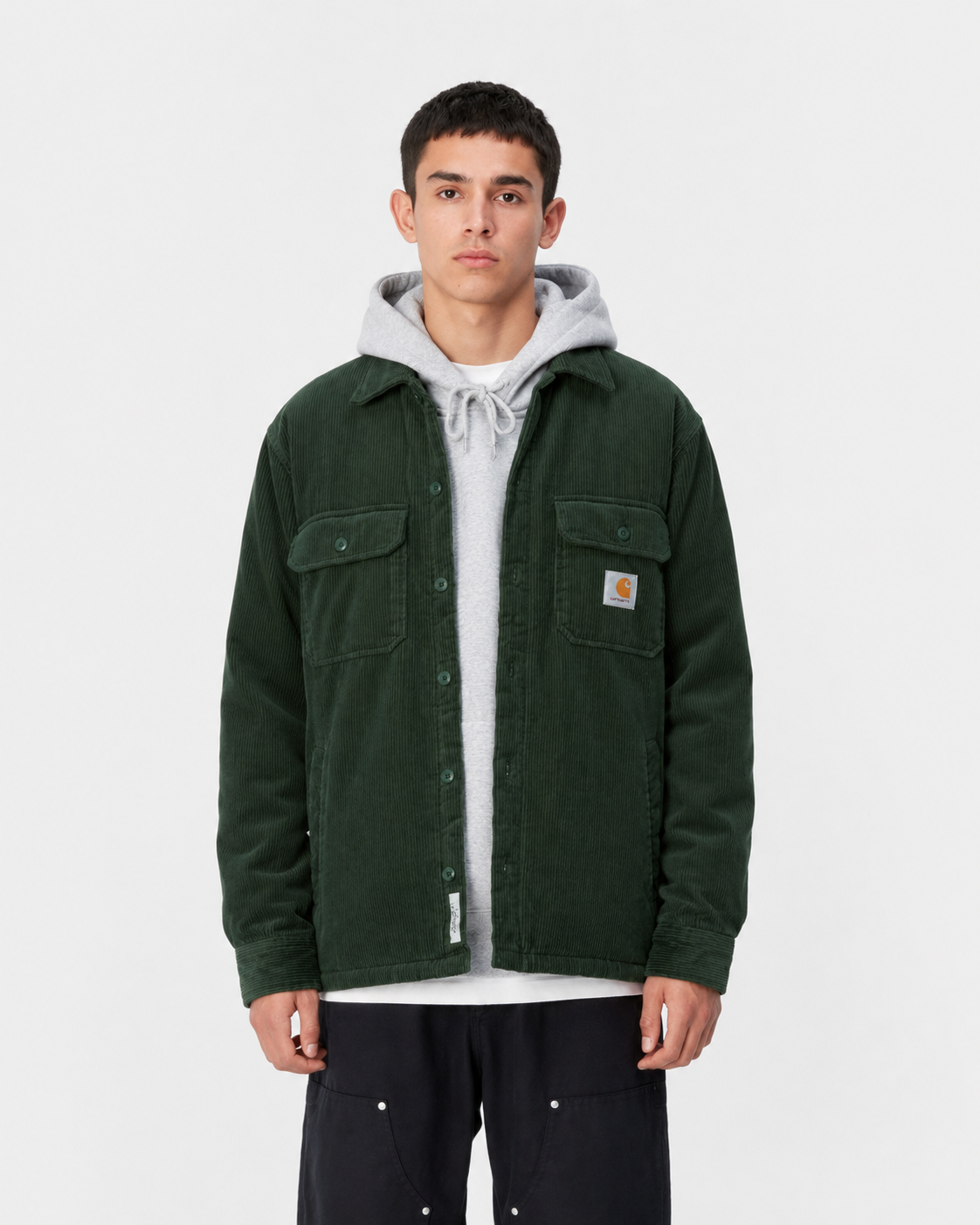 Carhartt Quilted Corduroy Work Shirt Jacket