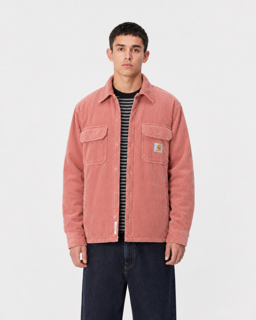 Carhartt Quilted Corduroy Work Shirt Jacket