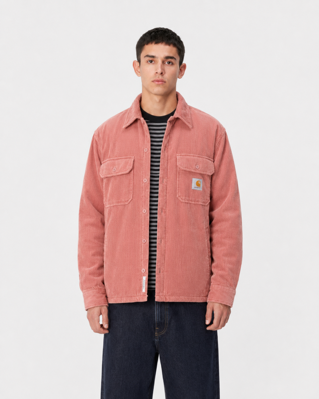 Carhartt Quilted Corduroy Work Shirt Jacket