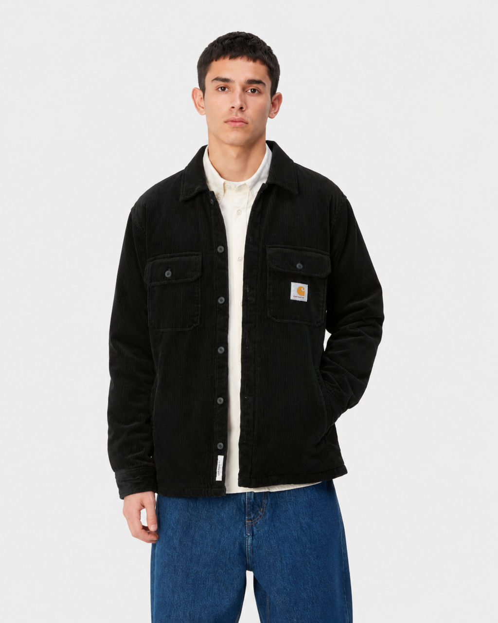 Carhartt Quilted Corduroy Work Shirt Jacket