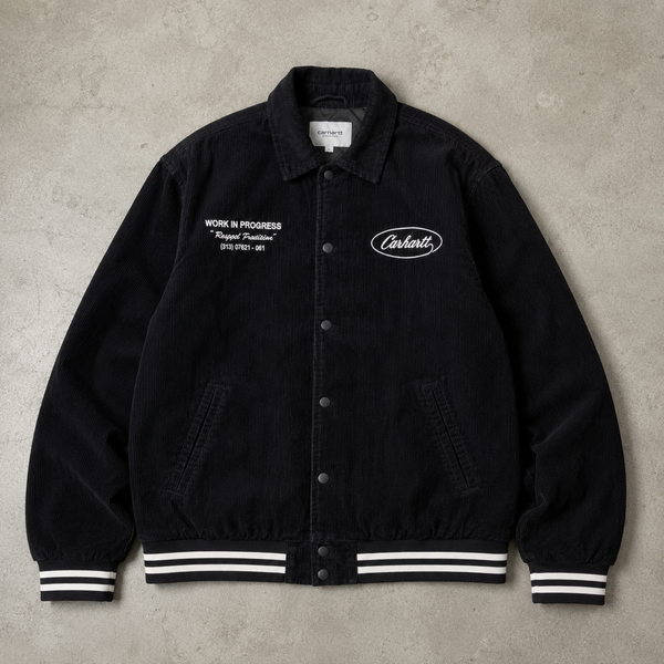 Carhartt Embroidered Corduroy Padded Varsity Jacket
