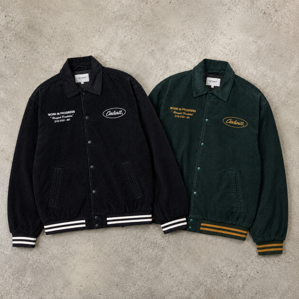 Carhartt Embroidered Corduroy Padded Varsity Jacket