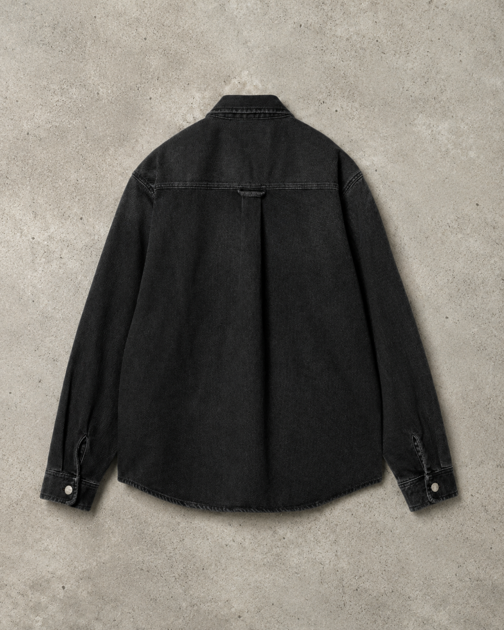 Carhartt Heavy Washed Denim Work Shirt Jacket