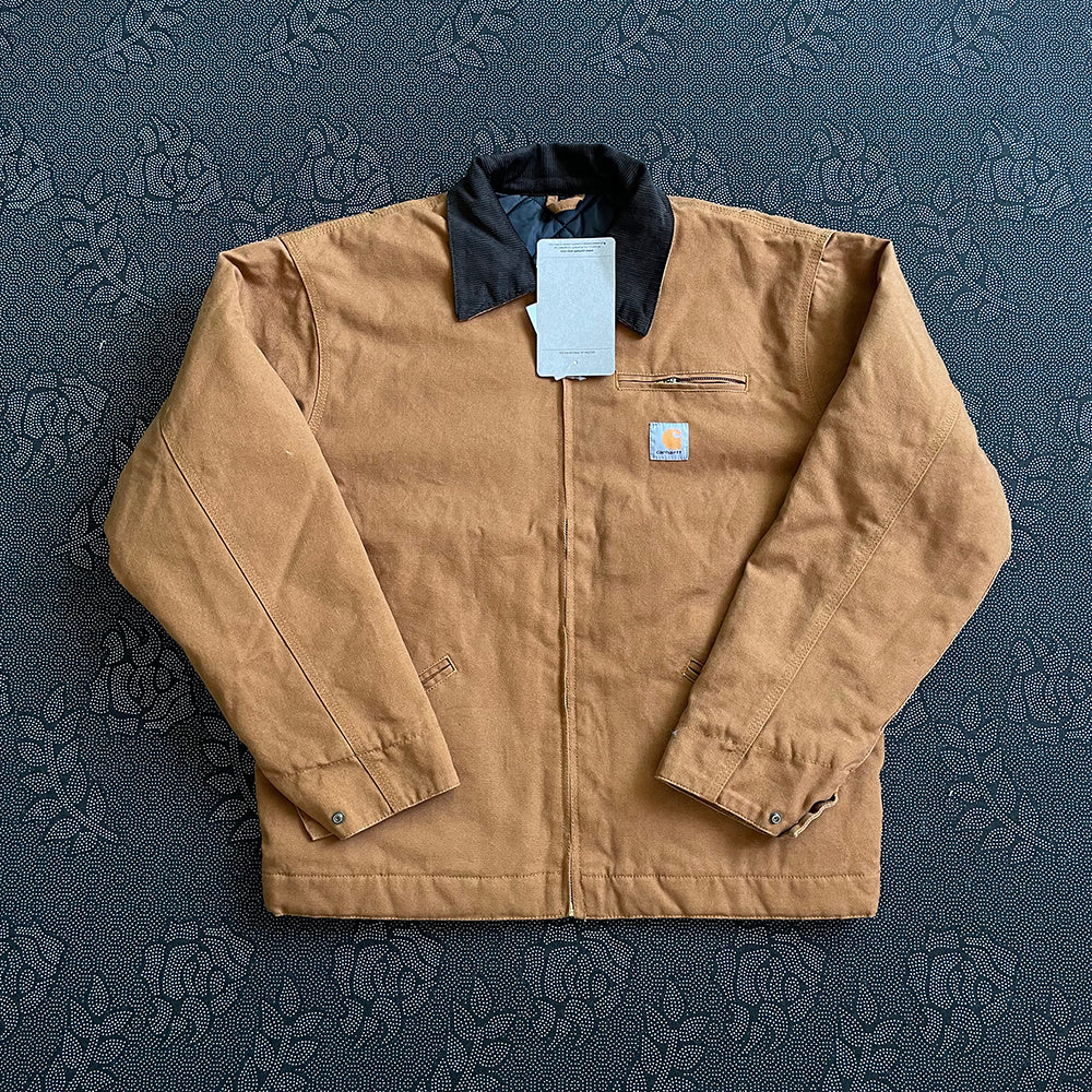 Carhartt Vintage Washed Quilted Detroit Work Jacket