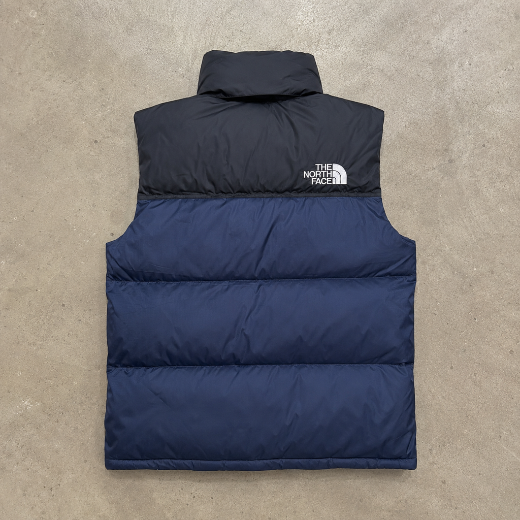 The North Face 1996 Retro Nuptse Vest – Navy / Black – New With Tags