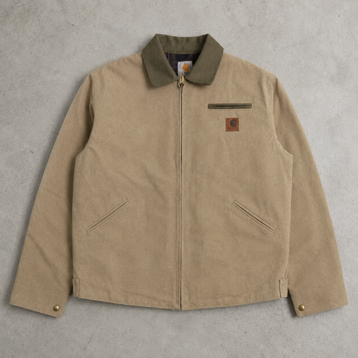 Carhartt Detroit Jacket – Blanket-Lined – Tan