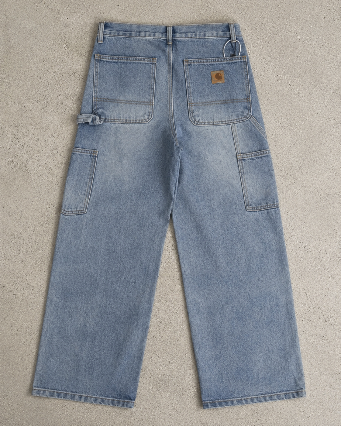 Carhartt Light Wash Loose Fit Denim Jeans