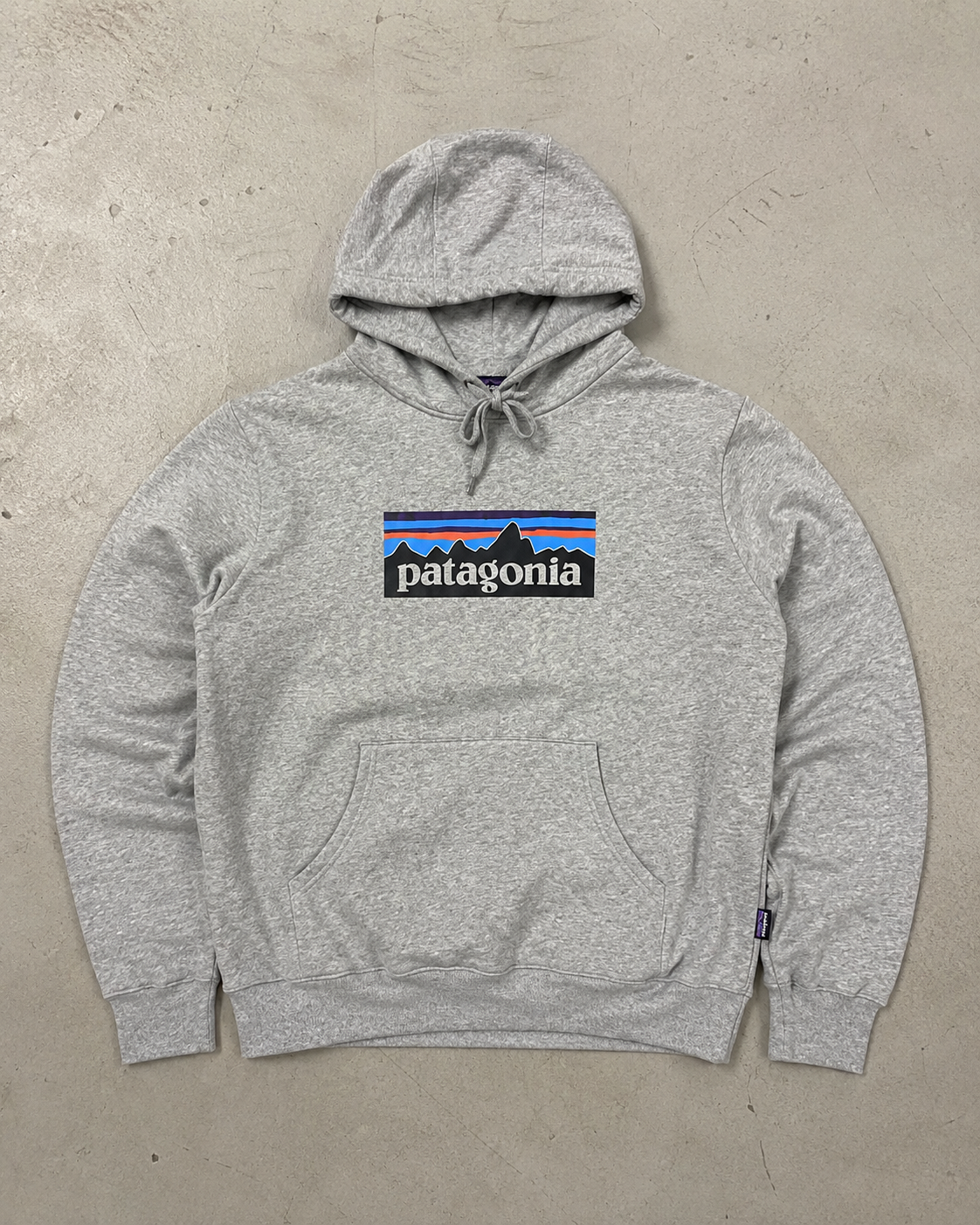 Patagonia Mountain Logo Pullover Hoodie