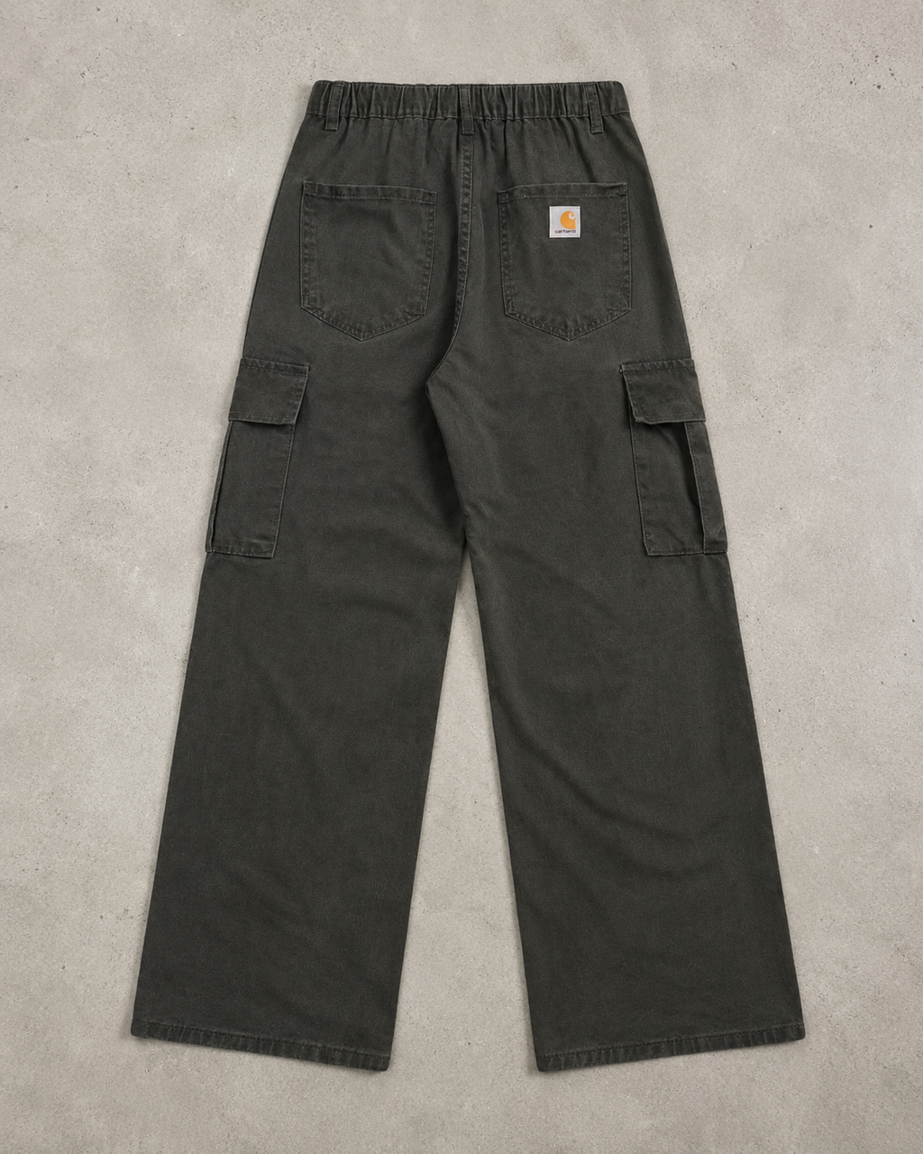Carhartt Washed Wide-Leg Cargo Work Pants