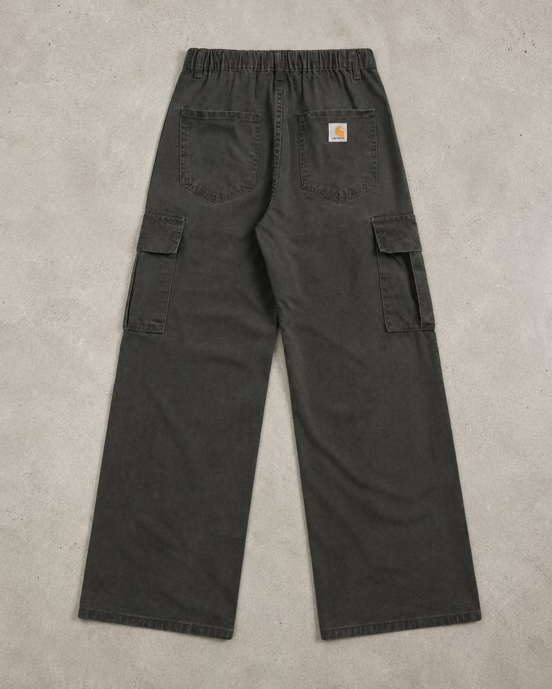 Carhartt Washed Wide-Leg Cargo Work Pants