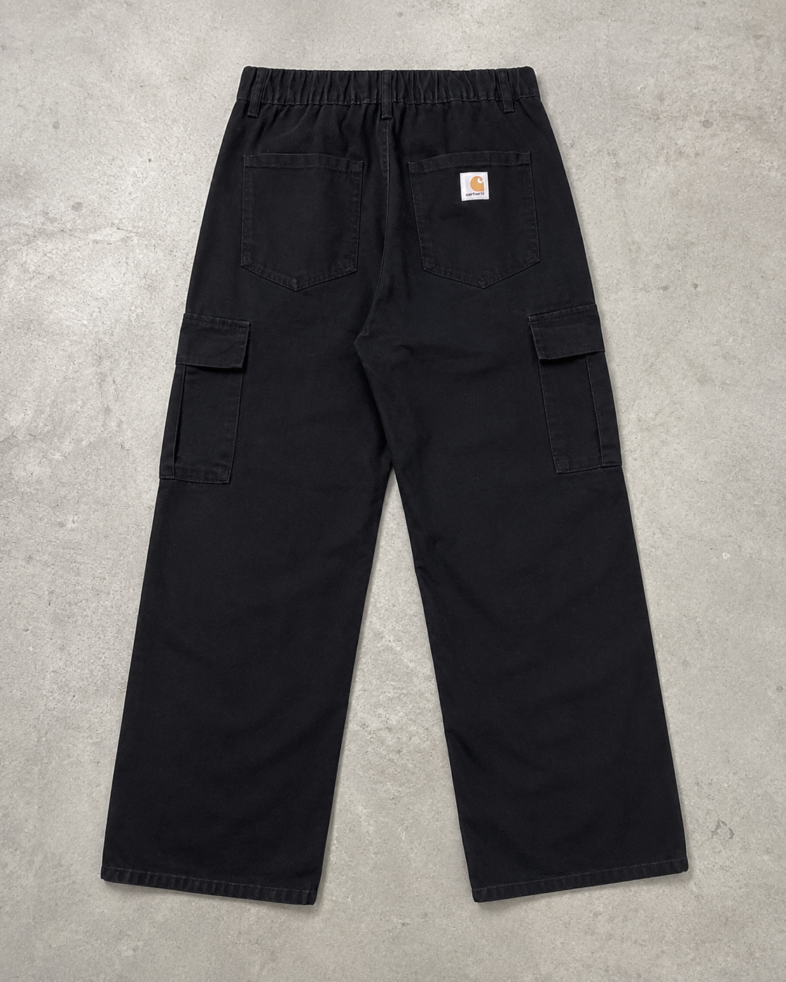 Carhartt Washed Wide-Leg Cargo Work Pants