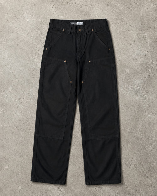 Carhartt Black Utility Cargo Denim Jeans