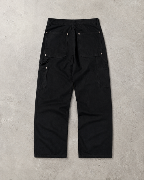Carhartt Black Utility Cargo Denim Jeans