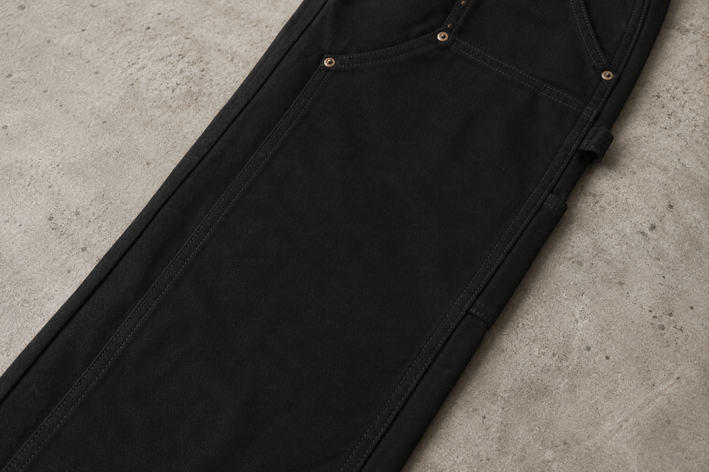 Carhartt Classic Black Straight Fit Denim Jeans