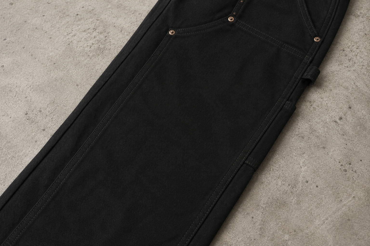Carhartt Classic Black Straight Fit Denim Jeans