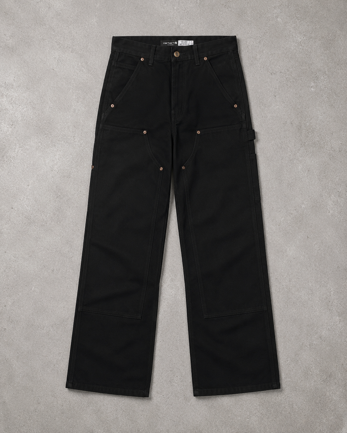 Carhartt Classic Black Straight Fit Denim Jeans