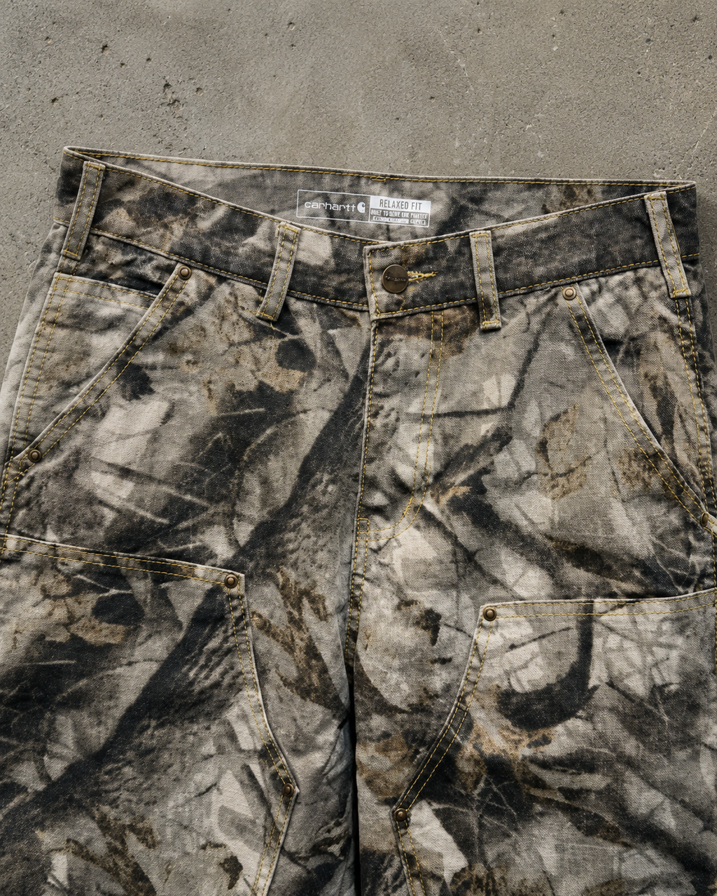 Carhartt Stone Camo Utility Work Pants