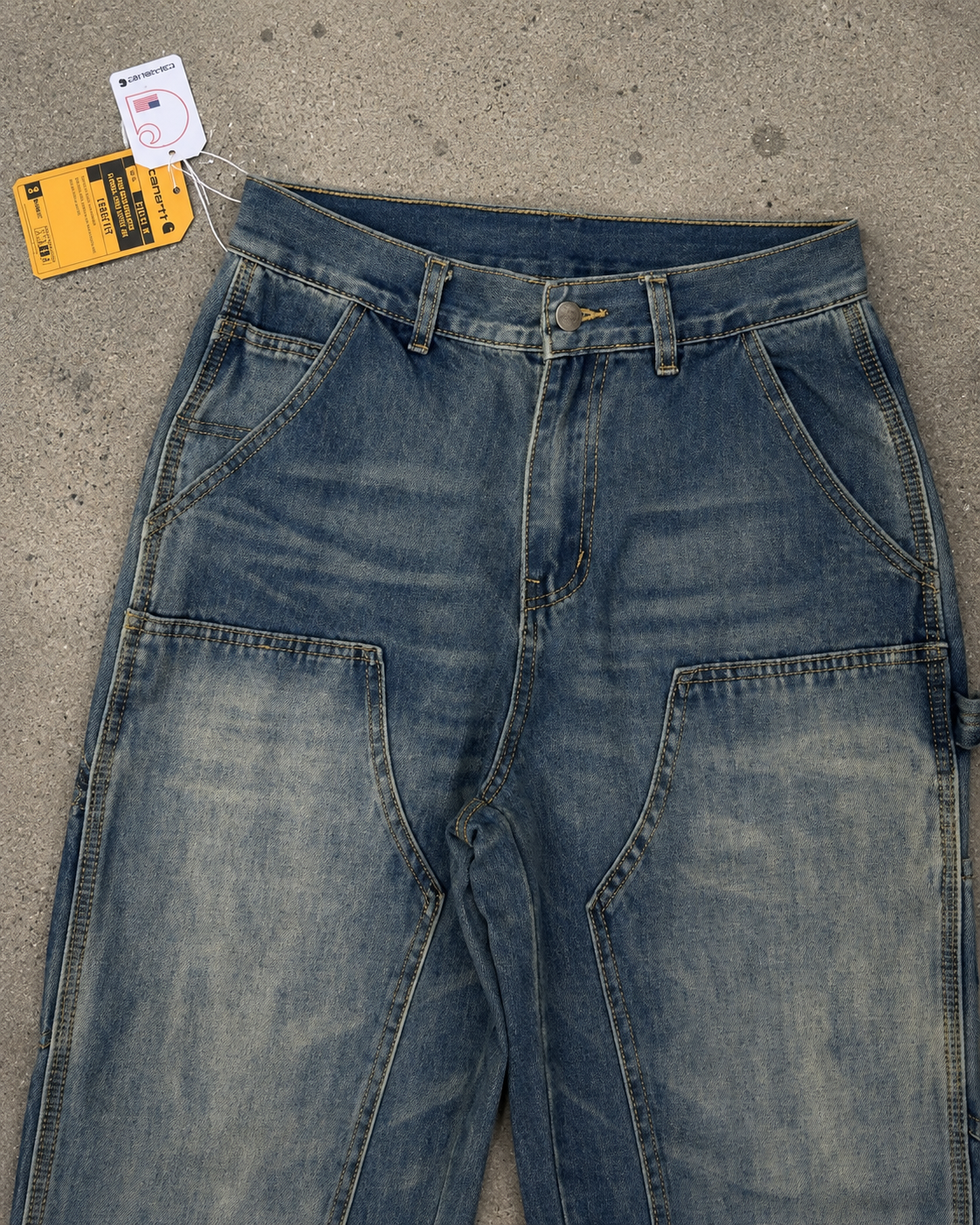 Carhartt Vintage Washed Utility Denim Jeans